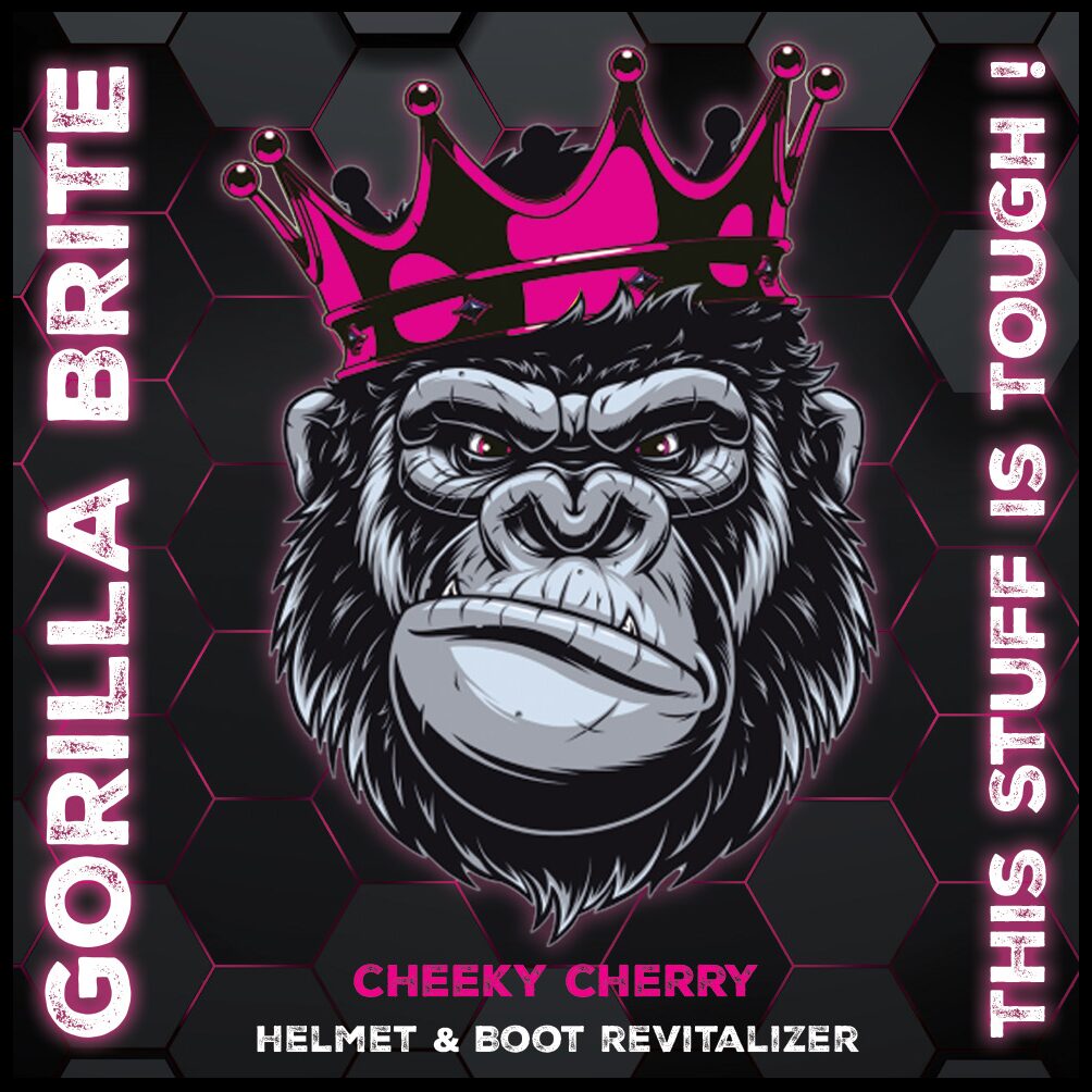 Gorilla Brite "Cheeky Cherry" Helmet and Boot Revitalizer